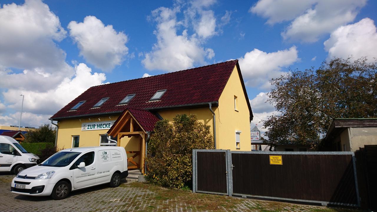 Gasthaus Zur Hecke Шенефельд Екстер'єр фото